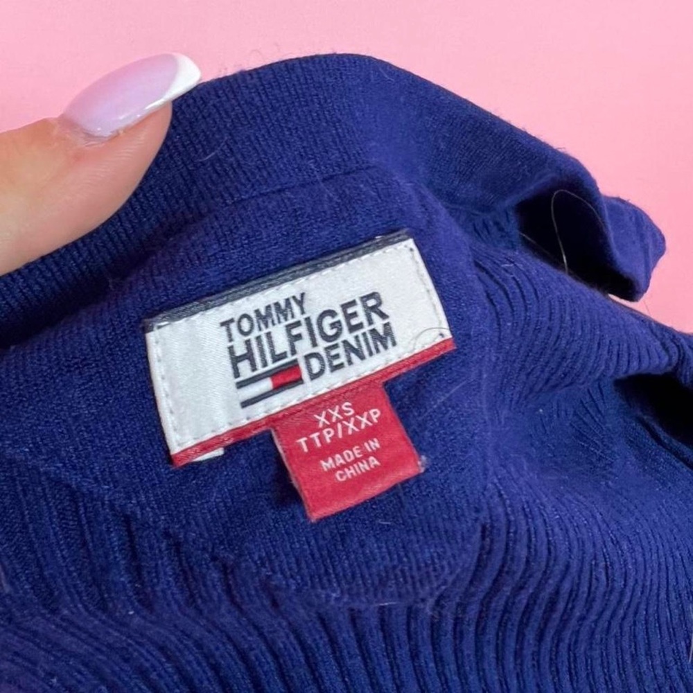 ❌SOLD❌ Tommy Hilfiger Off-Shoulder Mini Dress - Picture 3 of 3